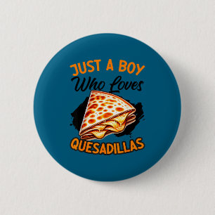 Quesadilla mexican food mexico cinco de mayo 6 cm round badge