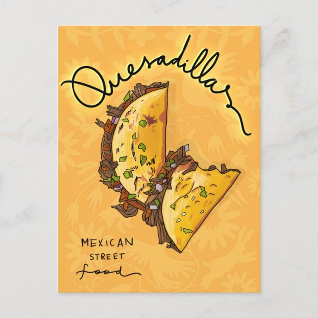Quesadillas Postcard (Front)