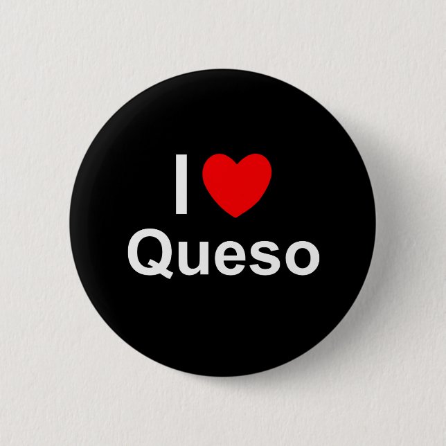 Queso 6 Cm Round Badge (Front)
