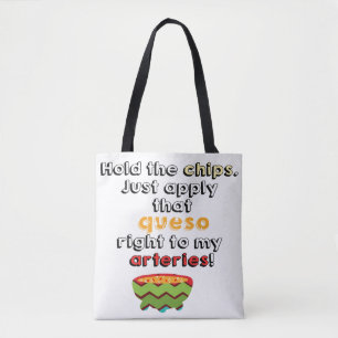 Queso Lover  Tote Bag