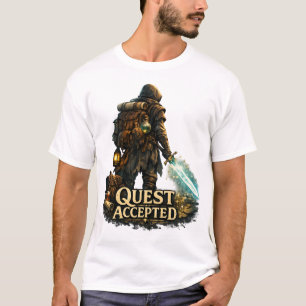 Quest Accepted Fantasy Adventurer T-Shirt