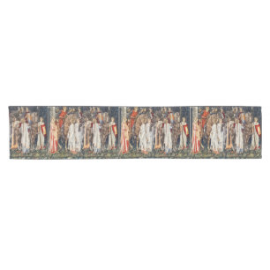 Quest for Holy Grail, Arming,Departure of Knights  Short Table Runner