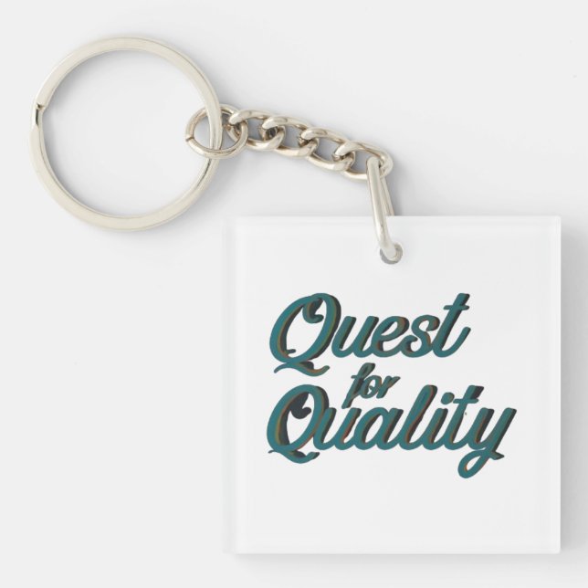 Quest for Quality Key Ring (Front)