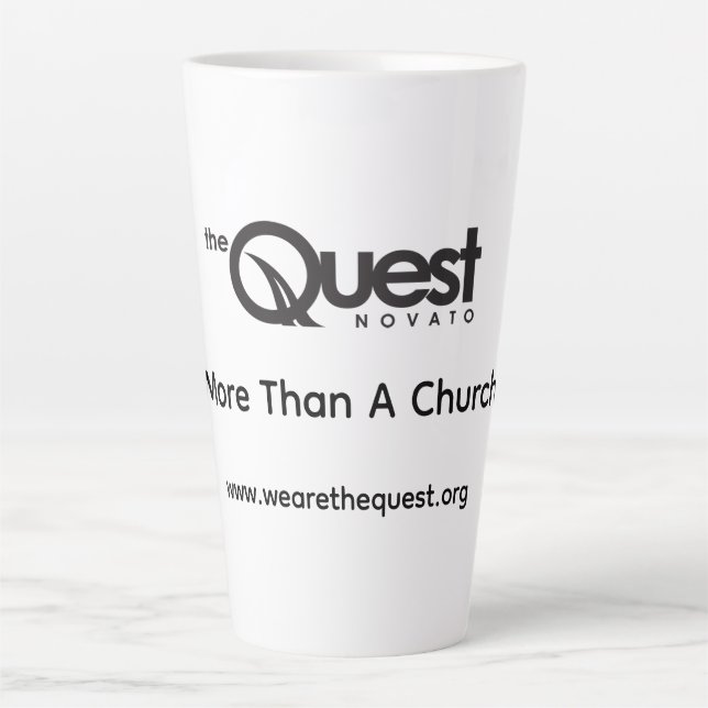 Quest Latte Mug (Front)