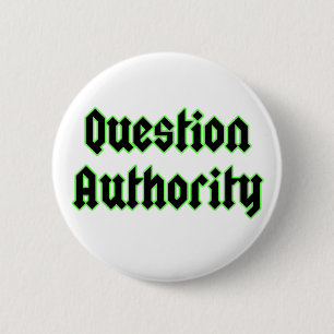 Question Authority Button Badge