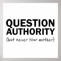 Question Authority