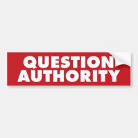 Question Authority - Red B