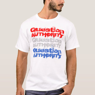 Question Authority V T-Shirt