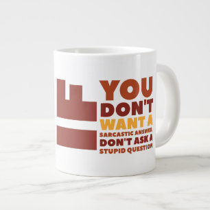 Question Jumbo Mug