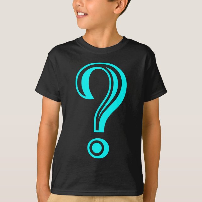 Question Mark Chiseled T-Shirt (Front)