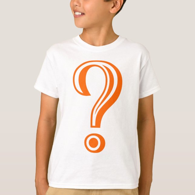Question Mark Chiseled T-Shirt (Front)