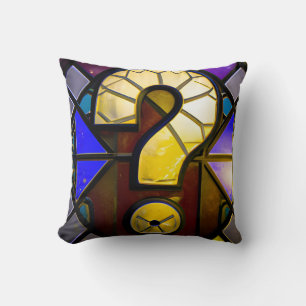 Question mark cushion