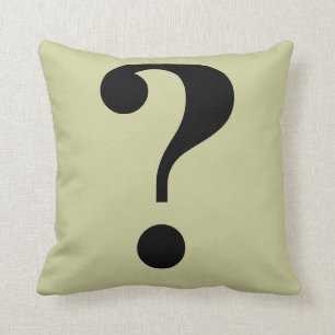 Question Mark Cushion