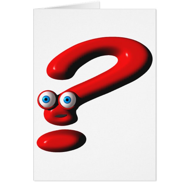 Question Mark Face (Front)