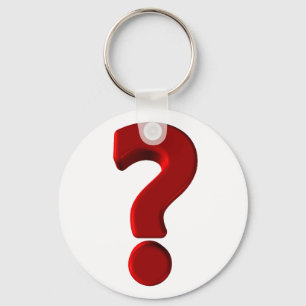 Question Mark Keychain