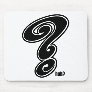 Question Mark Mouse Pad