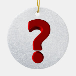 Question Mark Ornament