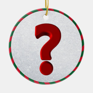 Question Mark Ornament