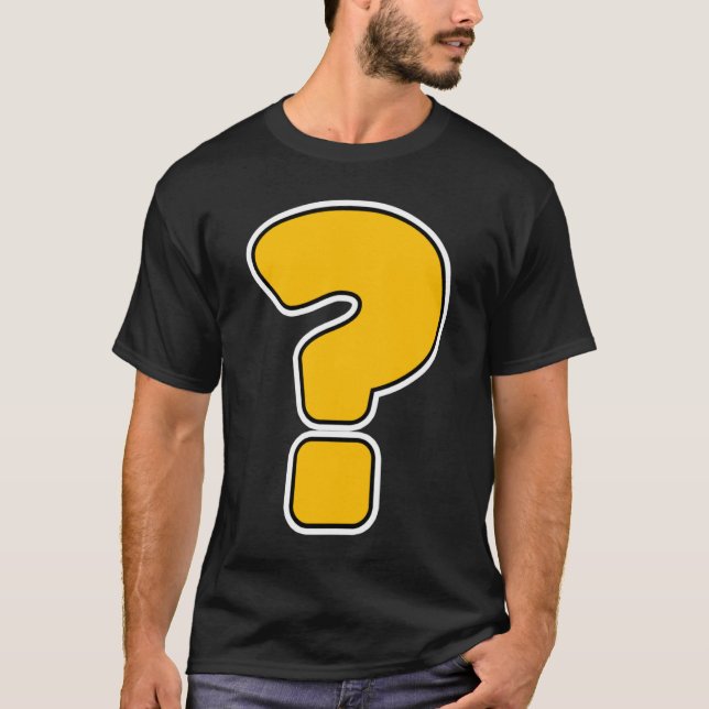 Question Mark Punctuation Fan T-Shirt (Front)