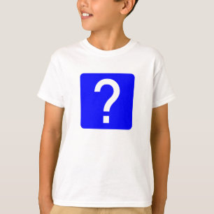 Question Mark Square Panel T-Shirt