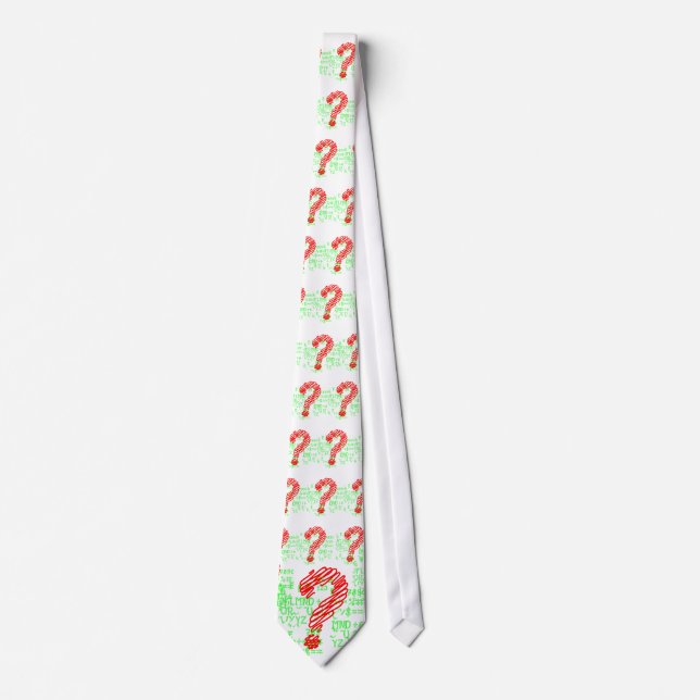 question mark - tie (Front)