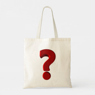 Question Mark Tote Bag