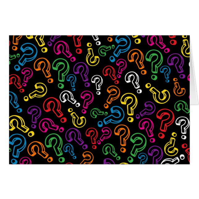 Question Marks (Front Horizontal)