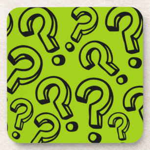 Question Marks Coaster