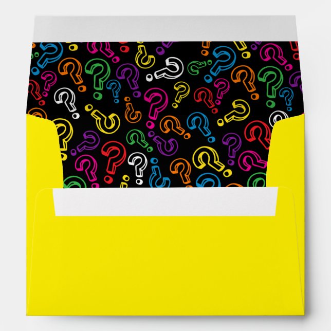 Question Marks Envelopes (Back (Bottom))
