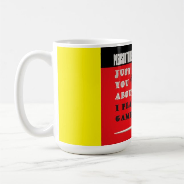 Question more theme words message and art coffee mug (Left)