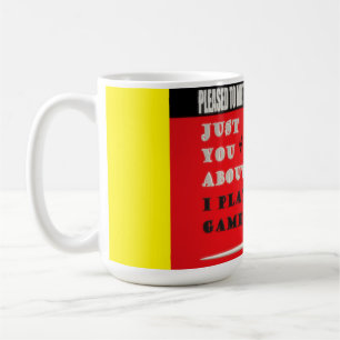 Question more theme words message and art coffee mug