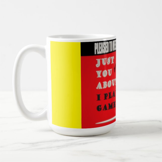 Question more theme words message and art coffee mug (Left)