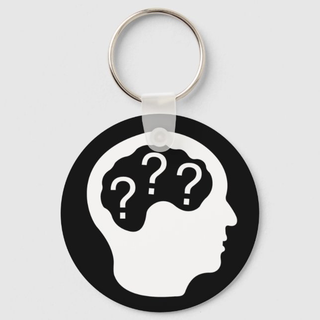 Questioning Keychain (Front)