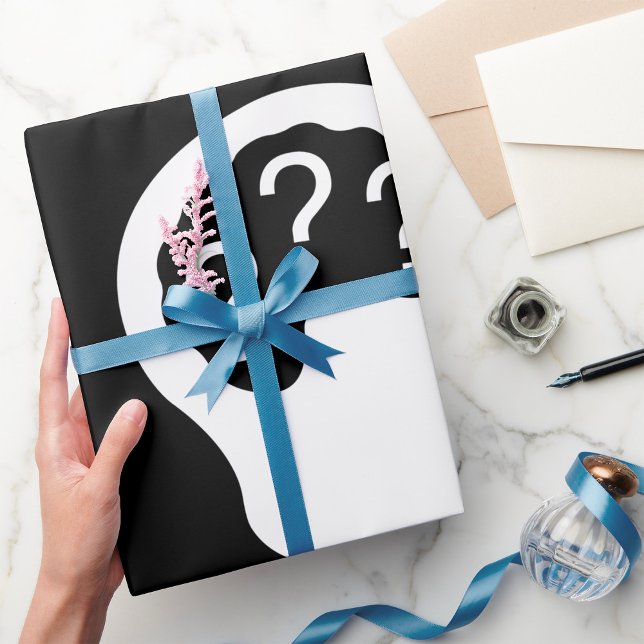 Questioning Wrapping Paper (Creator Uploaded)