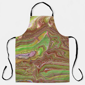 Questions 1 Wild Green Maroon Apron