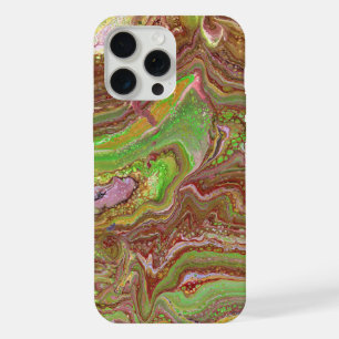 Questions 1 Wild Green Maroon Phone Case