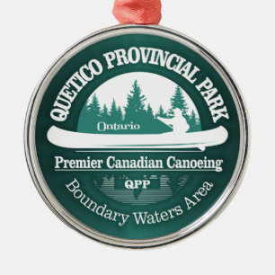 Quetico PP (CT) Metal Ornament