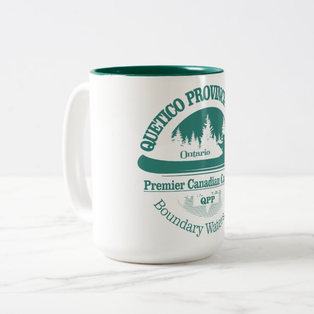 Quetico PP (CT) Two-Tone Coffee Mug (Front Left)