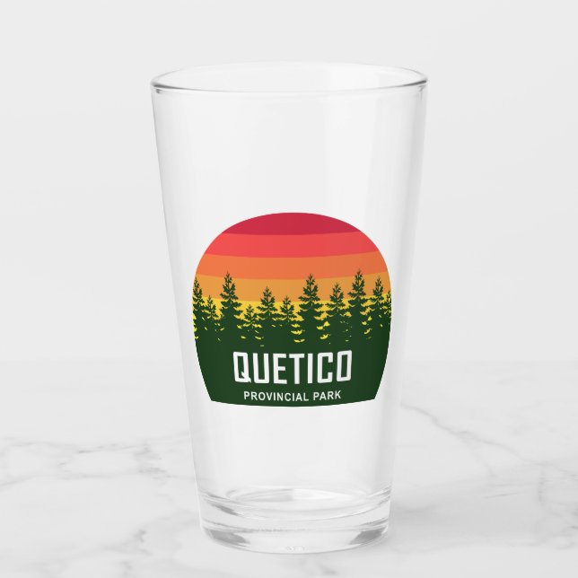 Quetico Provincial Park Glass (Front)