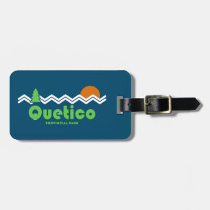 Quetico Provincial Park Retro Luggage Tag