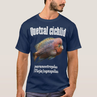Quetzal or Redheaded cichlid T-Shirt