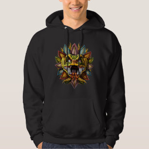 Quetzalcoatl Aztec Feathered Serpent God Hoodie