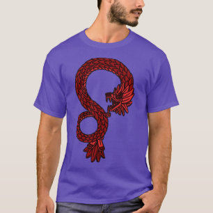 Quetzalcoatl Aztec Mayan Feathered Serpent Toltec T-Shirt