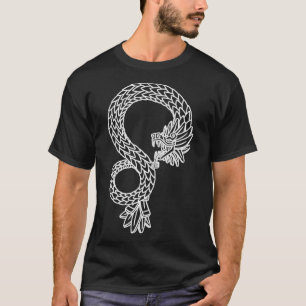 Quetzalcoatl Aztec Mayan Feathered Serpent Toltec T-Shirt