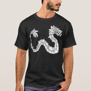 Quetzalcoatl Aztec Mayan Feathered Serpent Toltec T-Shirt