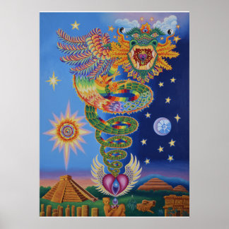Quetzalcoatl Returns Poster