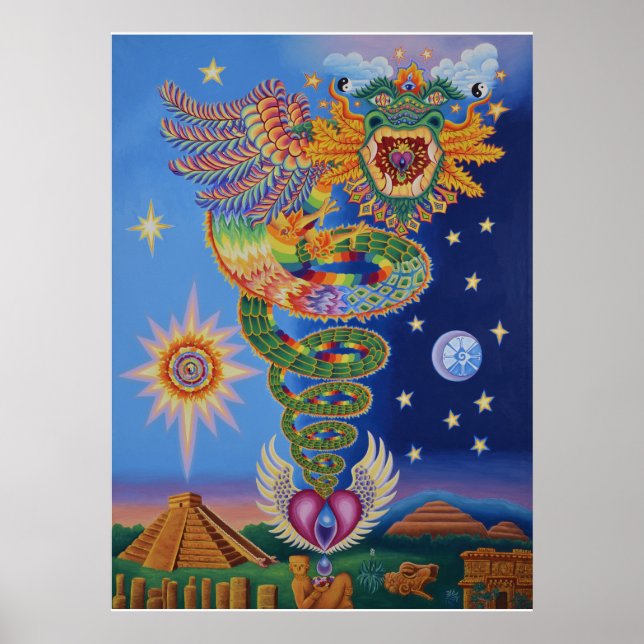 Quetzalcoatl Returns Poster (Front)