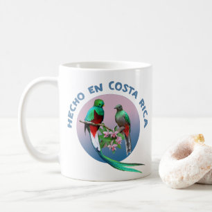 Quetzales, Hecho En Costa Rica Mug - Pura Vida