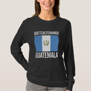 Quetzaltenango Guatemala Flag Women Men Girl Guate T-Shirt