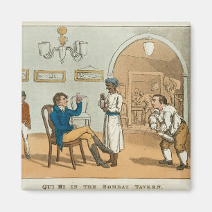 Qui Hi in the Bombay Tavern, from 'The Grand Maste Magnet